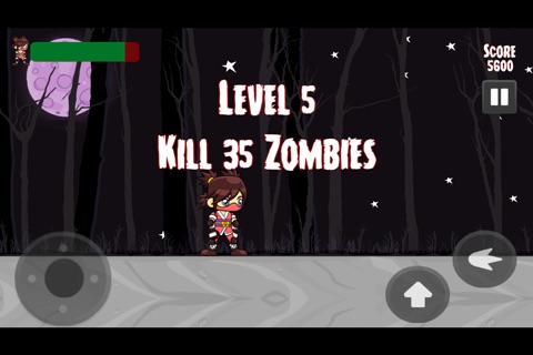 Zombies Vs Ninja Game screenshot 2