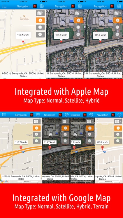 Smart Speed Tracker-GPS Speedometer, HUD and Trip Computer screenshot-3