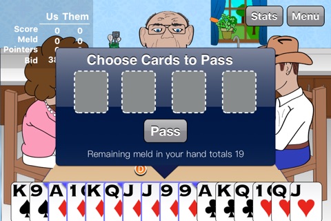 Pinochle Pro (Ad Free) screenshot 2