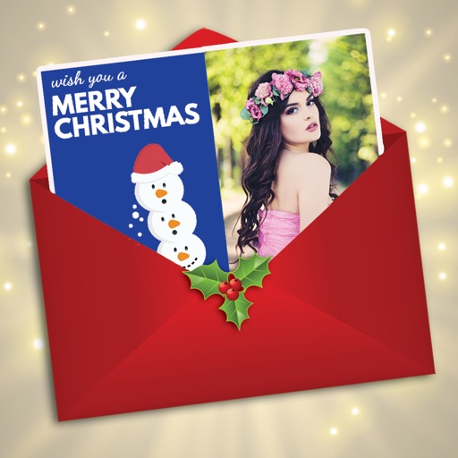 Photo greeting card maker - Make custom editor & import picture with text for celebration icon