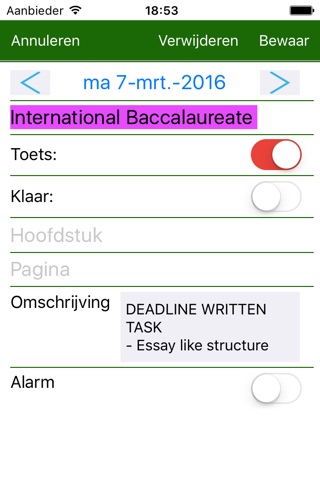 HomeWork & Timetable App screenshot 4