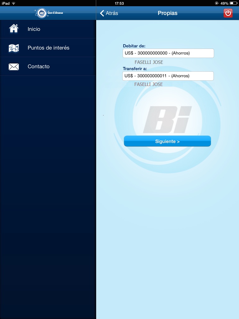 Bi en Línea PA para iPad screenshot 4