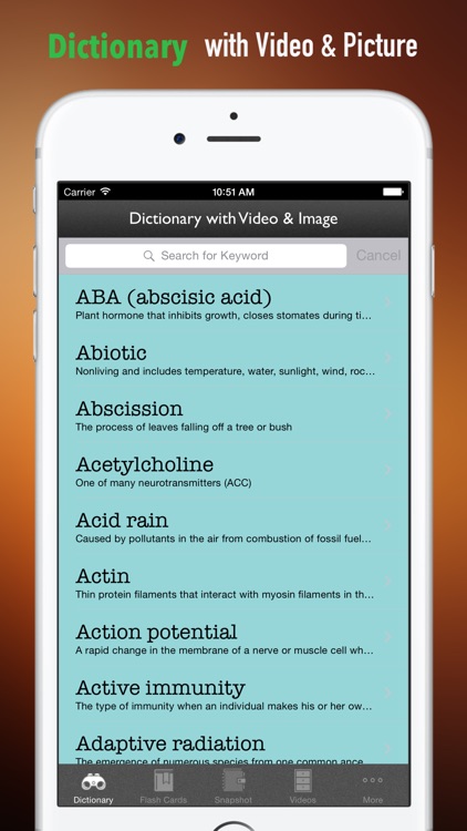 AP Biology Glossary: Cheatsheet with Study Guide screenshot-3