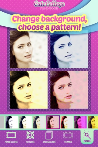 Cute Collage Photo Booth for creating Collages of your Pics screenshot 2