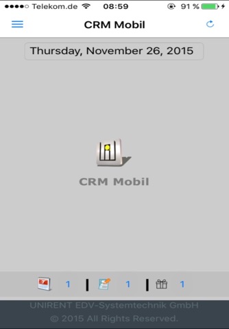 UNIRENT CRM Mobil screenshot 2