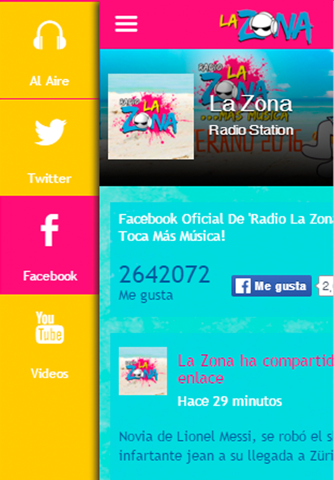 Radio La Zona screenshot 3