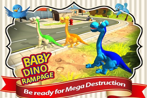 Wild Baby Dinosaur Simulator 2016 screenshot 3