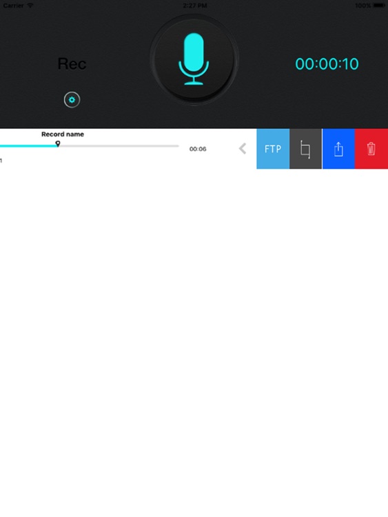 Super Voice Recorder for iPad, Record your meeting screenshot-3