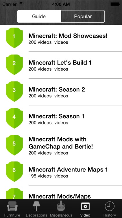 Free Furniture For Minecraft PE (Pocket Edition) - Furniture for MCPE & MC screenshot-3
