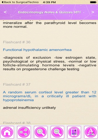 Endocrinology Exam Review 5200 Flashcard Study Note screenshot 2