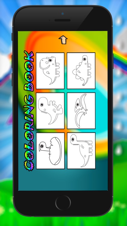 Dinosaur Coloring Book Dino drawing painting Game