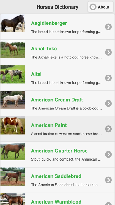 How to cancel & delete Horses Dictionary from iphone & ipad 1