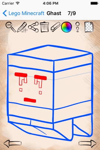 Easy Draw For Mineckraft Lego screenshot 3