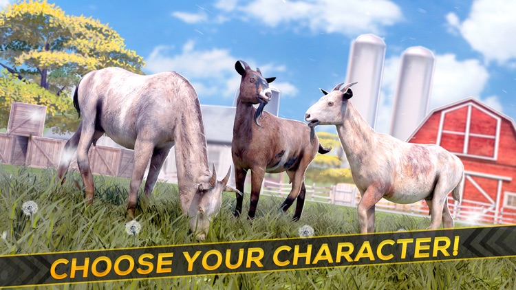 Mountain Goat Simulation Game . Tiny Rampage Simulator For Kids screenshot-3