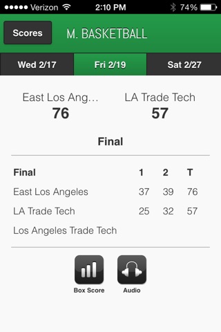 East LA Athletics Front Row screenshot 3