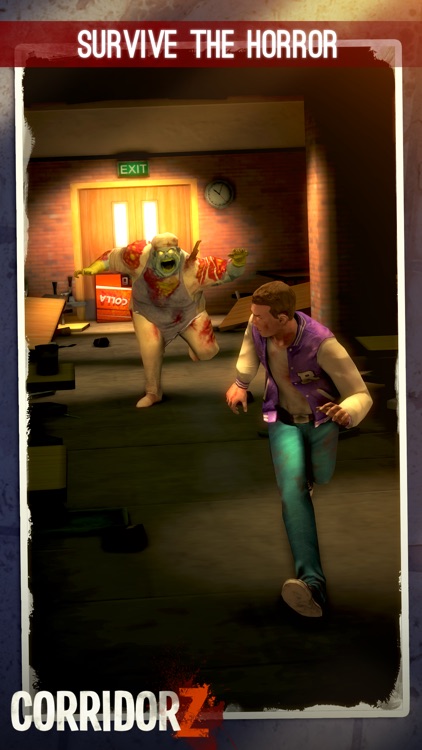 Corridor Z - Inverted Zombie Runner screenshot-4