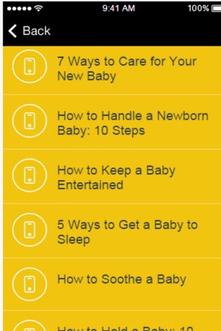 Baby Care Tips - Essential Tips for First Time Parents screenshot 2