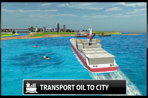 Transport Oil 3D - Cruise Cargo Ship and Truck Simulator screenshot 3