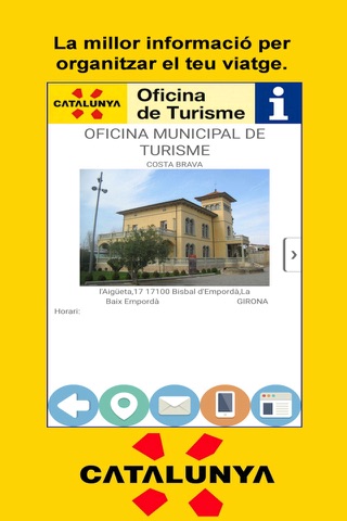 Guia de Cataluña, oficinas de turismo, prepara tu viaje. screenshot 4