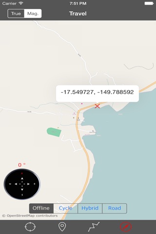 MOOREA – GPS Travel Map Offline Navigator screenshot 2