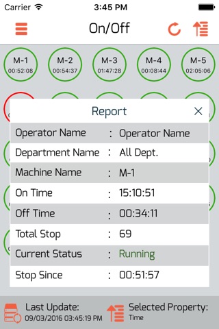 Production Monitoring screenshot 4