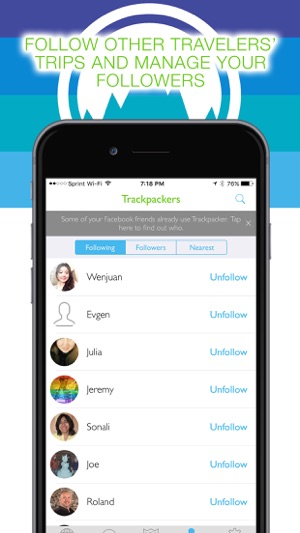 Trackpacker - The Traveler's Social Network(圖5)-速報App