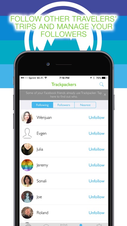 Trackpacker - The Traveler's Social Network screenshot-4