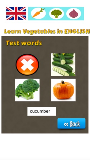 Learn Vegetables in English Language(圖4)-速報App