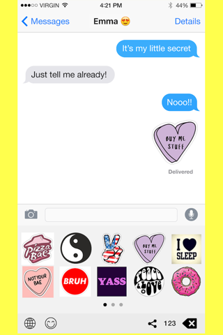 SWAGMOJI - Emoji & Stickers screenshot 3