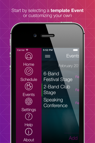 RockIt! - Live Event Schedule & Time Management screenshot 2