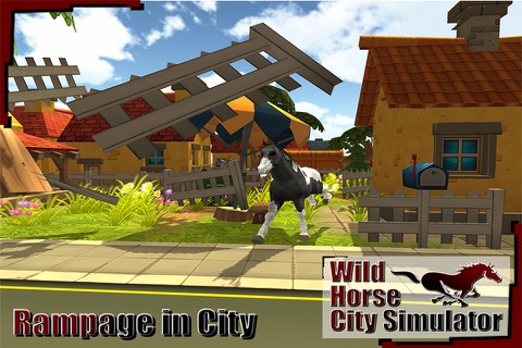 Wild Horse City Simulator screenshot 4