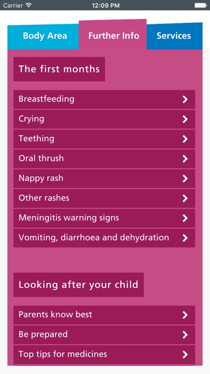 NHS Sunderland Common Childhood Illnesses