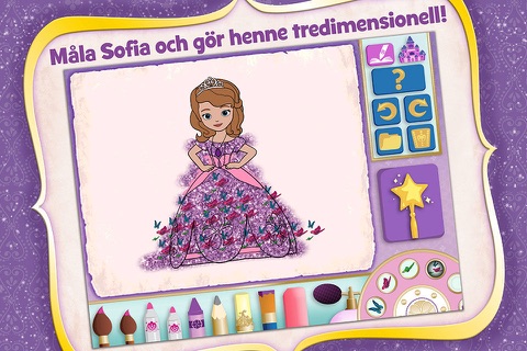 Sofia the First Color and Play screenshot 2