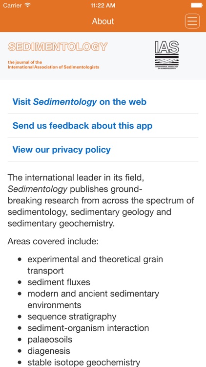 Sedimentology