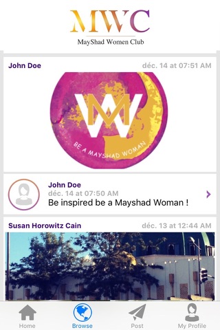 MWC - Mayshad Woman Club screenshot 2