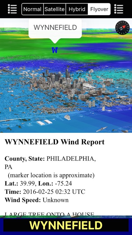 US NOAA Storms with NOAA Radar 3D Free - Tornado Hail Wind Alerts