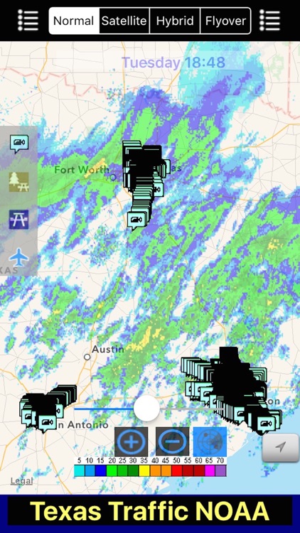 Texas NOAA Radar with Traffic Cameras 3D Pro