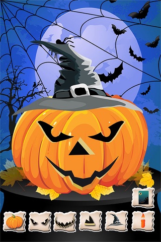 Pumpkin Maker Designer - Dressup & haunted halloween games for girls screenshot 3