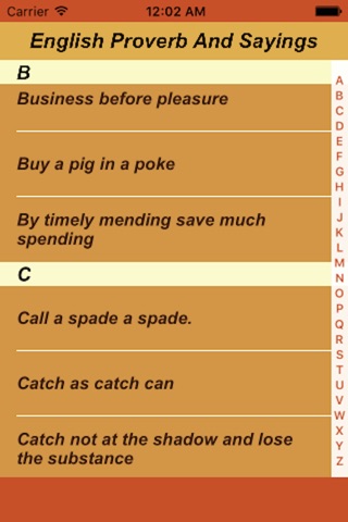 English Proverbs and Sayings screenshot 3