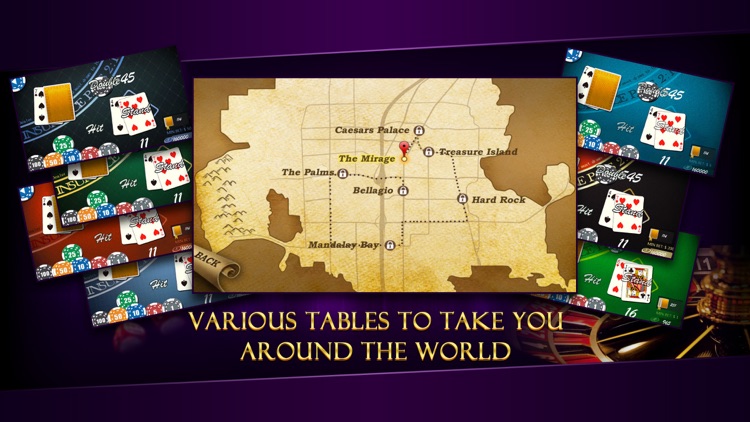 AE Blackjack - Free Classic Casino Card Game with Trainer