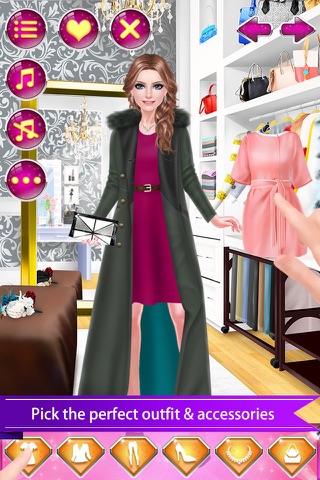 Celebrity Fashion Guru - Makeover Salon Game screenshot 3