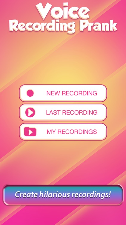 Voice Recording Prank Sound Changer - Record & Morph your Speech with Funny Audio Effects