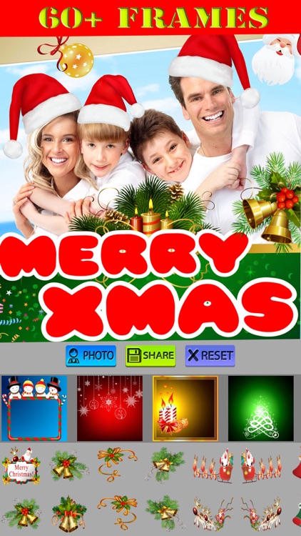 Xmas Photo Frames and Wallpapers
