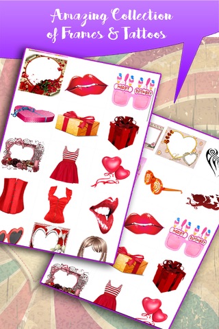 Valentine Photo Grid - Fun Photo Editor with Valentine's Day items screenshot 2