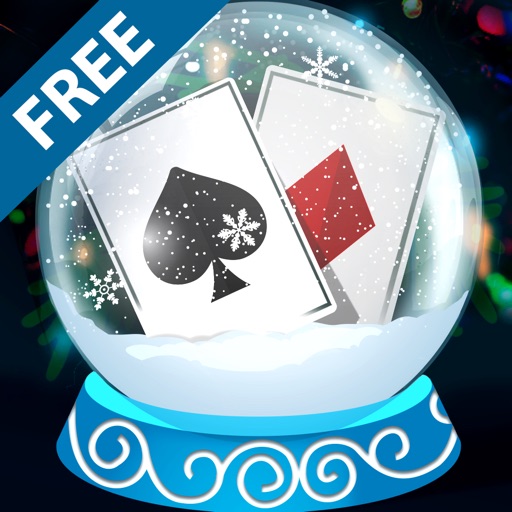 Solitaire Christmas. Match 2 Cards Free. Card Game