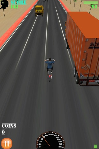 Desert Racer 3D :Crossing Traffic Motorcycles Racing Science screenshot 3
