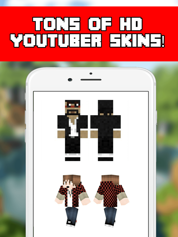 HD Youtuber Skins For Minecraft Pocket Editionのおすすめ画像2