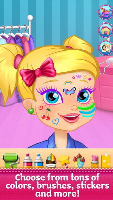Face Paint Party - Kids Coloring Fun Screenshot 2