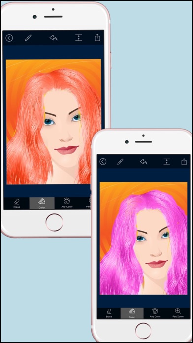 How to cancel & delete Hair Color Changer - Recolor and Splash Effects from iphone & ipad 4