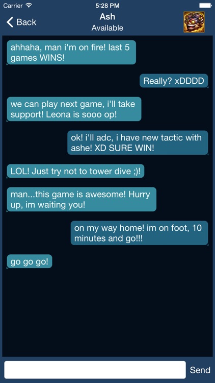 Chat of Legends